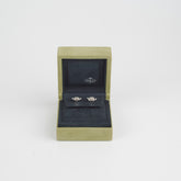 Van Cleef & Arpels Lotus Diamond Earrings White Gold